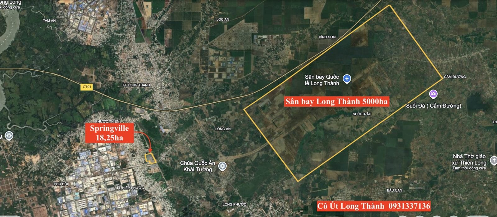 Vị trí Gamuda Nhơn Trạch